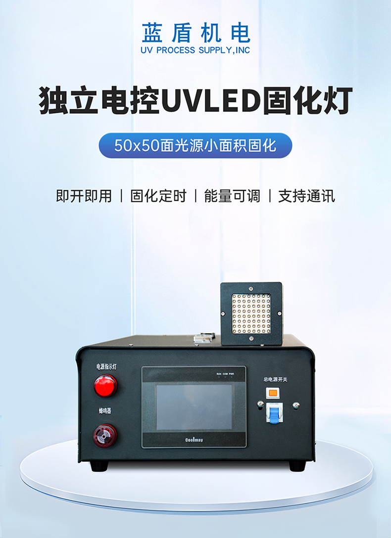 喬丹—獨立電控50x50面光源365nm風(fēng)冷UVLED固化燈P-5050詳情頁_01.jpg
